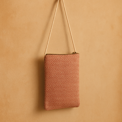 Himalayan Hemp Mixed Pattern Sling Pouch
